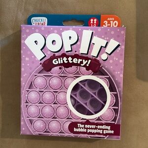 Glittery Pop It Game Purple